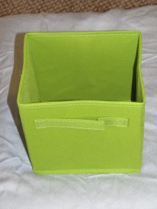 Mini-fabric drawer for a mini-cube system from ClosetMaid